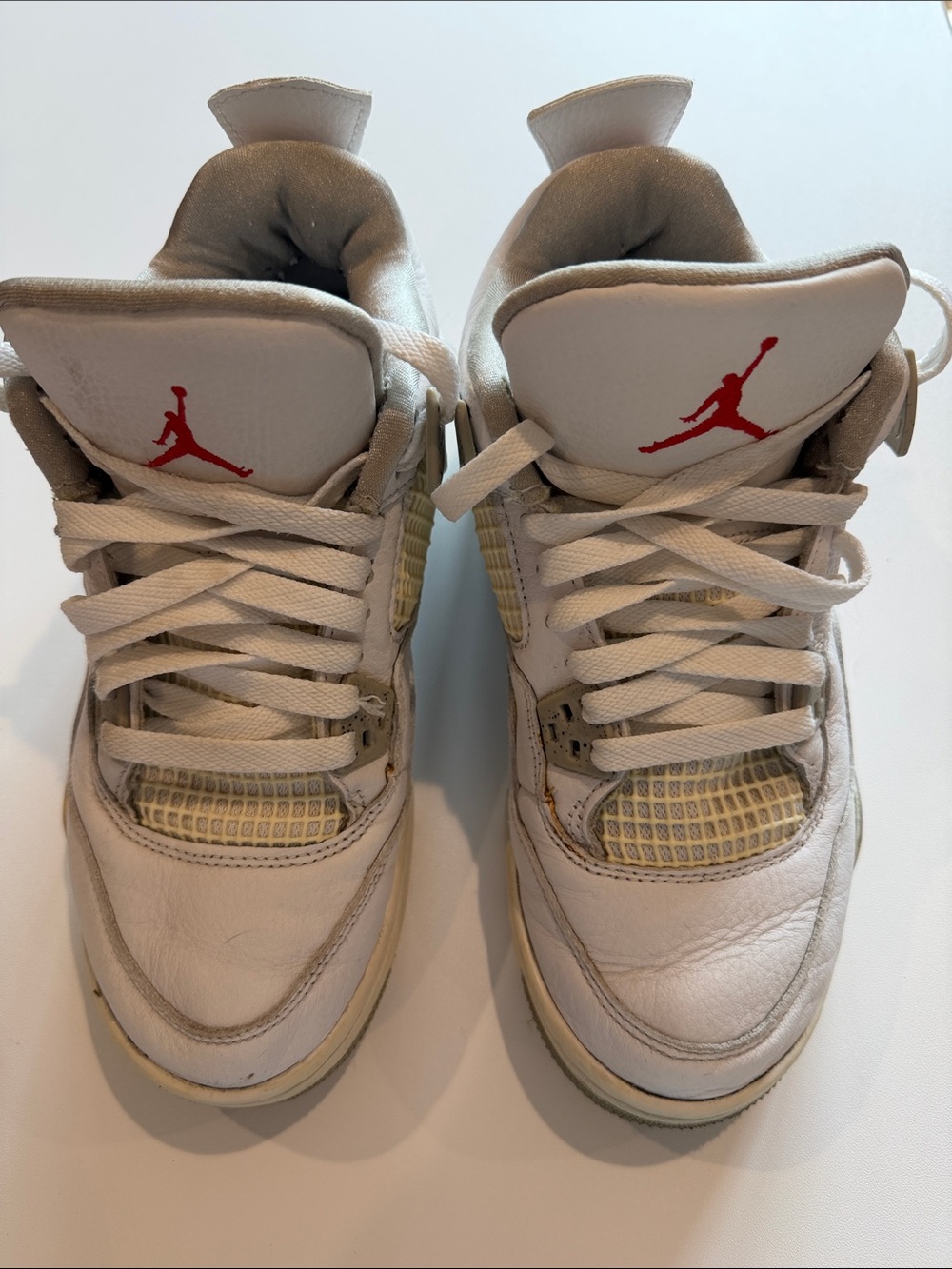 Air Jordan 4 Retro "White Oreo" (GS) - Size 38 (6Y)